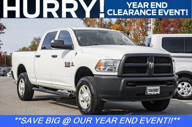 2018 RAM 3500 Tradesman Crew Cab 4x4 64 Box