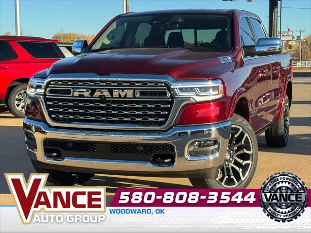 2025 RAM Ram 1500 RAM 1500 LIMITED LONGHORN CREW CAB 4X4 57 BOX