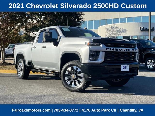 2021 Chevrolet Silverado 2500HD 4WD Double Cab Standard Bed Custom