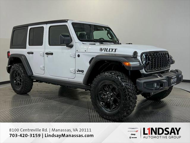 2024 Jeep Wrangler 4-Door Willys 4x4