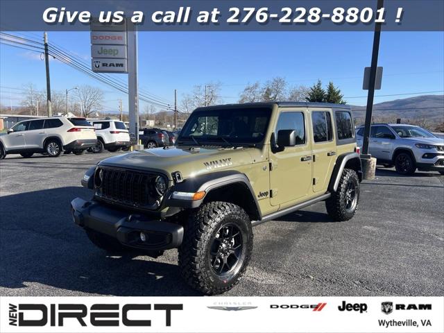 2025 Jeep Wrangler WRANGLER 4-DOOR WILLYS
