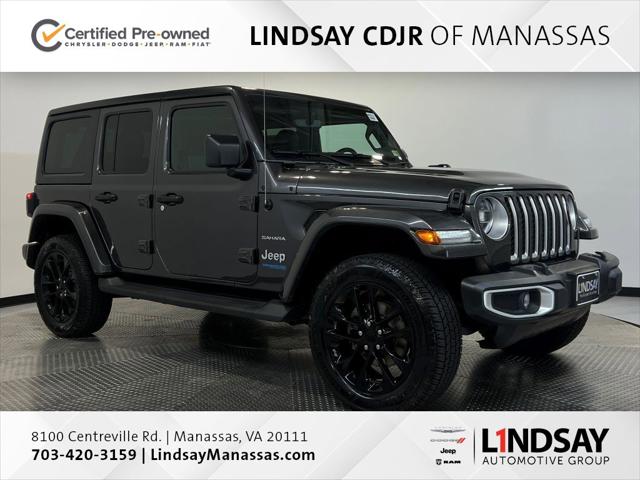 2021 Jeep Wrangler 4xe Unlimited Sahara 4x4