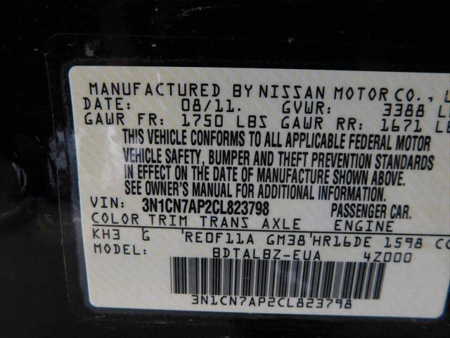 2012 Nissan Versa 1.6 SV