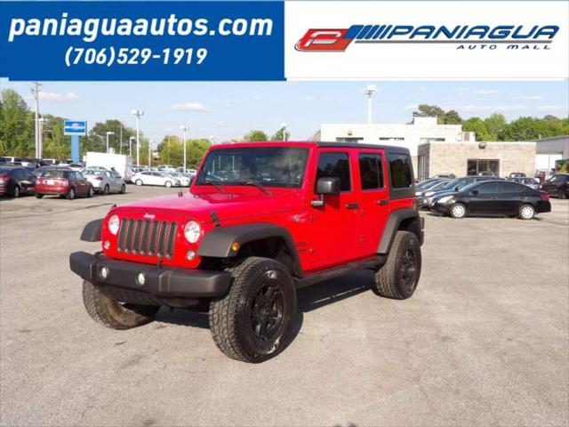 2016 Jeep Wrangler Unlimited Sport for sale in Dalton, GA