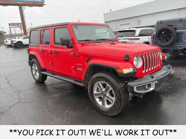 2021 Jeep Wrangler Unlimited Sahara 4x4 2021 Jeep Wrangler Unlimited Sahara 4x4