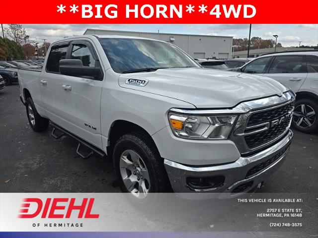 2022 RAM 1500 Big Horn Crew Cab 4x4 64 Box