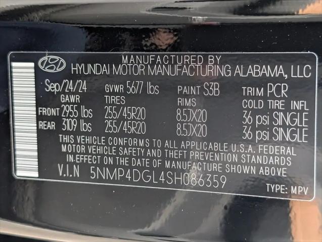 2025 Hyundai Santa Fe Limited