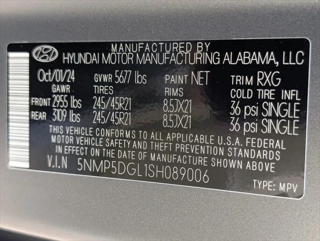 2025 Hyundai Santa Fe Calligraphy