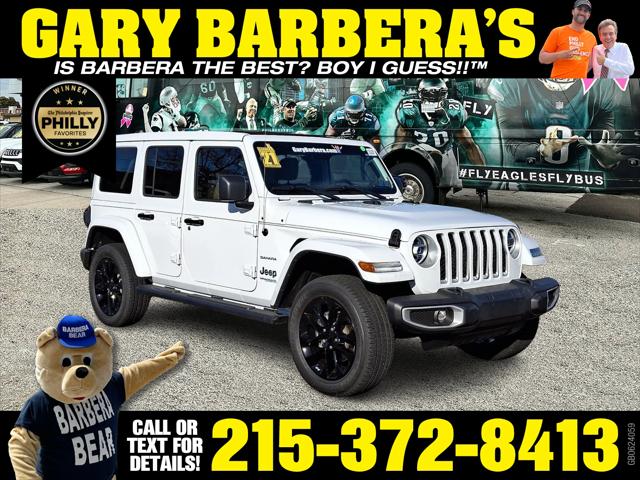 2021 Jeep Wrangler 4xe Unlimited Sahara 4x4