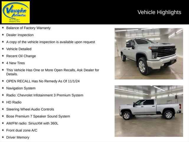 2020 Chevrolet Silverado 3500HD 4WD Crew Cab Standard Bed High Country