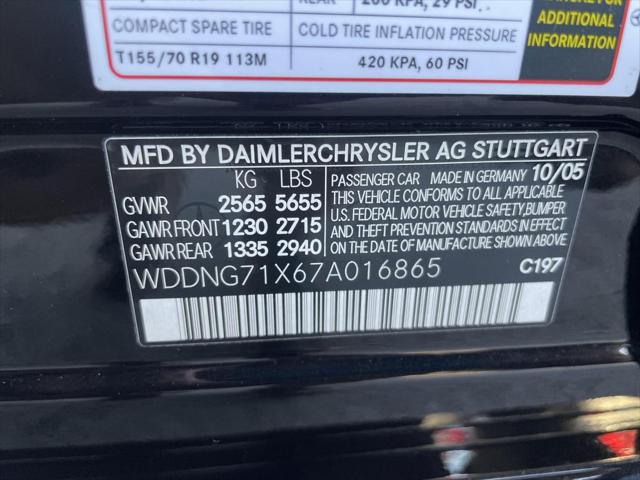 2007 Mercedes-Benz S 550 S 550 Sedan 4D