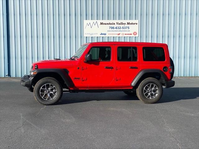 2025 Jeep Wrangler WRANGLER 4-DOOR SPORT S