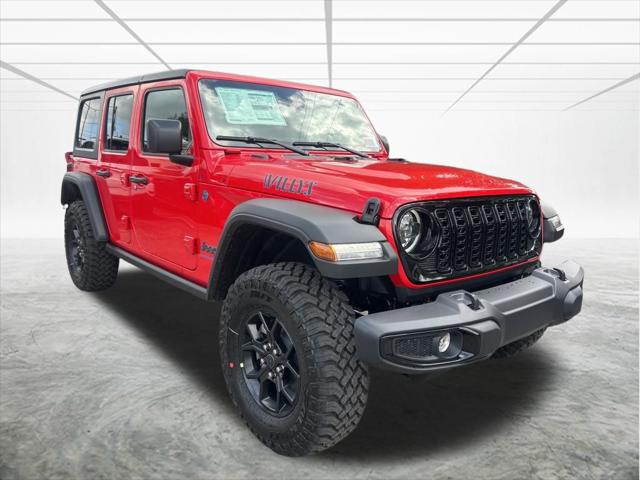 2025 Jeep Wrangler 4xe WRANGLER 4-DOOR WILLYS 4xe