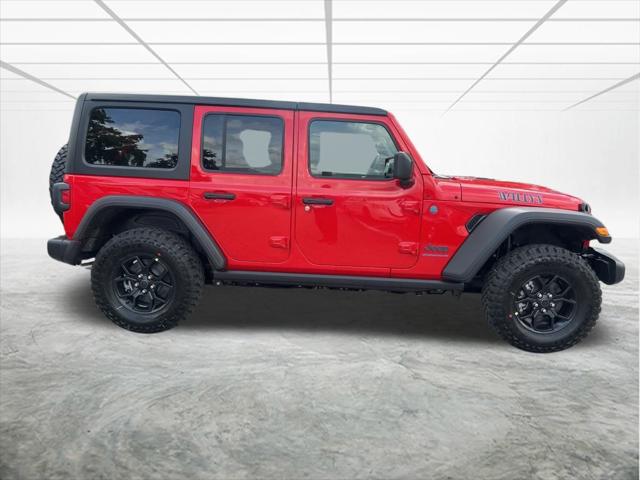 2025 Jeep Wrangler 4xe WRANGLER 4-DOOR WILLYS 4xe