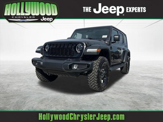 2025 Jeep Wrangler 4xe WRANGLER 4-DOOR WILLYS 4xe