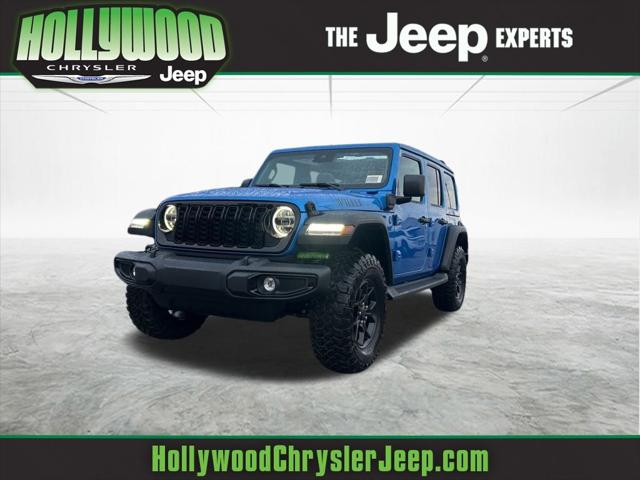 2025 Jeep Wrangler 4xe WRANGLER 4-DOOR WILLYS 4xe