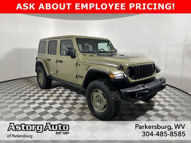 2025 Jeep Wrangler 4xe WRANGLER 4-DOOR WILLYS 41 4xe