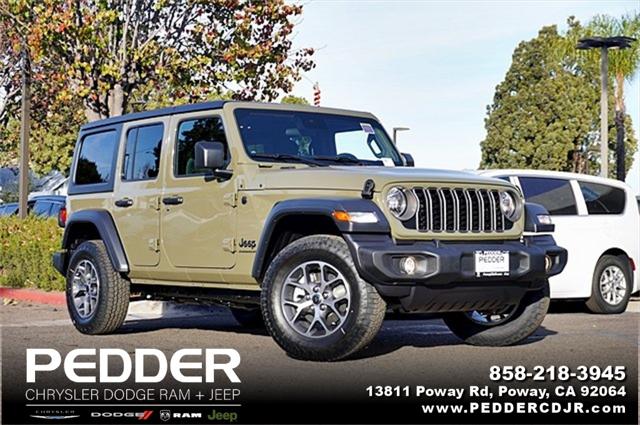 2025 Jeep Wrangler WRANGLER 4-DOOR SPORT S