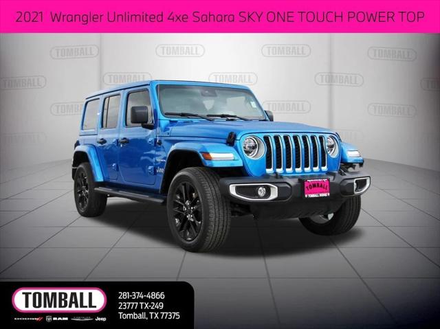 2021 Jeep Wrangler 4xe Unlimited Sahara 4x4