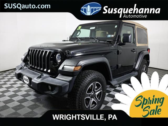 2020 Jeep Wrangler Black and Tan 4X4