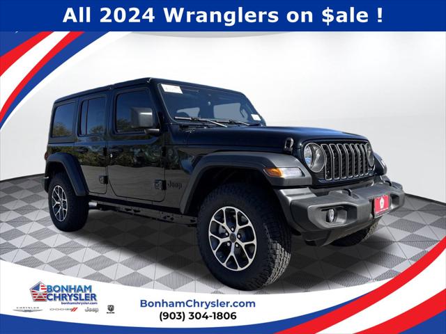 2024 Jeep Wrangler WRANGLER 4-DOOR SPORT S