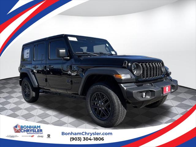 2024 Jeep Wrangler WRANGLER 4-DOOR SPORT S