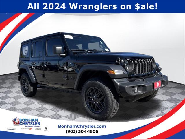 2024 Jeep Wrangler WRANGLER 4-DOOR SPORT S