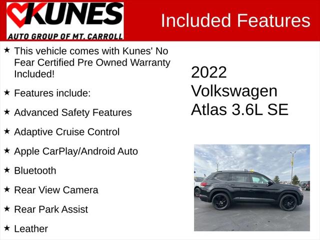 2022 Volkswagen Atlas 3.6L V6 SE w/Technology