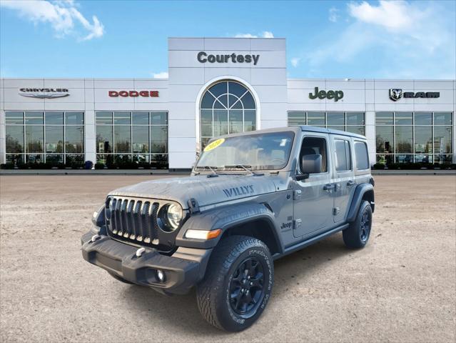 2020 Jeep Wrangler Unlimited Willys 4X4