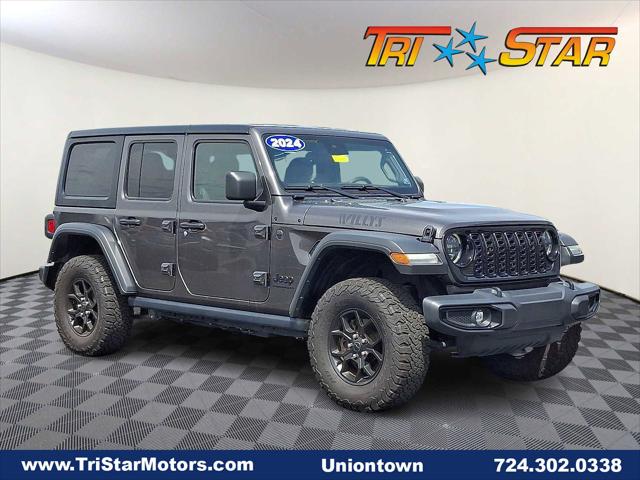 2024 Jeep Wrangler 4-Door Willys 4x4