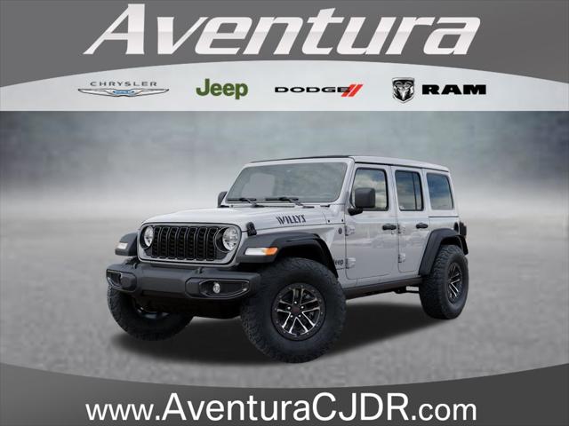 2025 Jeep Wrangler 4-Door Willys 4x4 for sale in North Miami Beach, FL