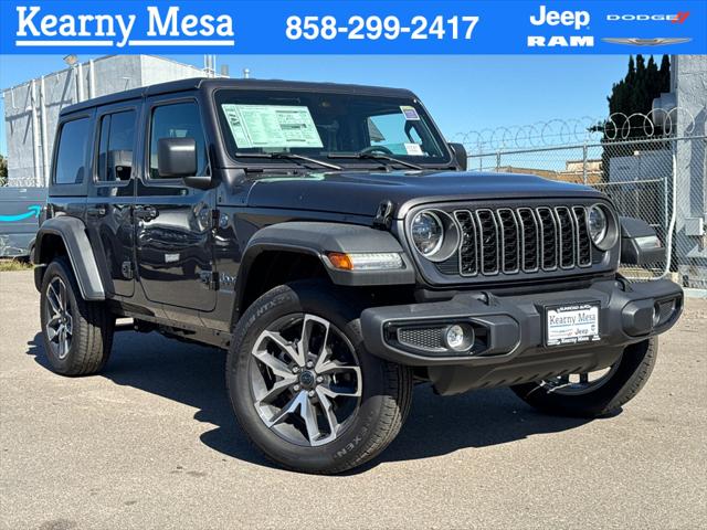 2025 Jeep Wrangler 4xe WRANGLER 4-DOOR SPORT S 4xe