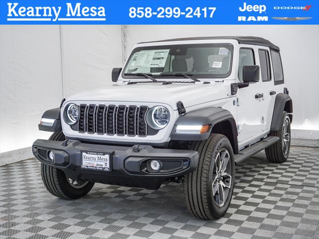 2025 Jeep Wrangler 4xe WRANGLER 4-DOOR SPORT S 4xe