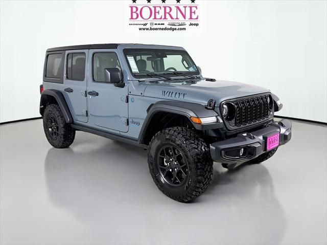 2025 Jeep Wrangler 4xe WRANGLER 4-DOOR WILLYS 4xe