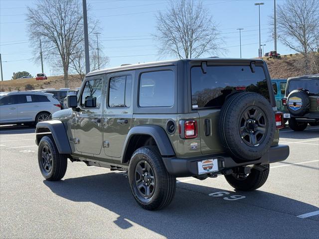 2025 Jeep Wrangler WRANGLER 4-DOOR SPORT
