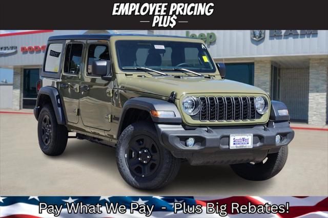 2025 Jeep Wrangler WRANGLER 4-DOOR SPORT