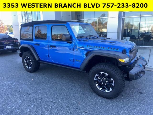 2024 Jeep Wrangler 4xe WRANGLER 4-DOOR RUBICON 4xe