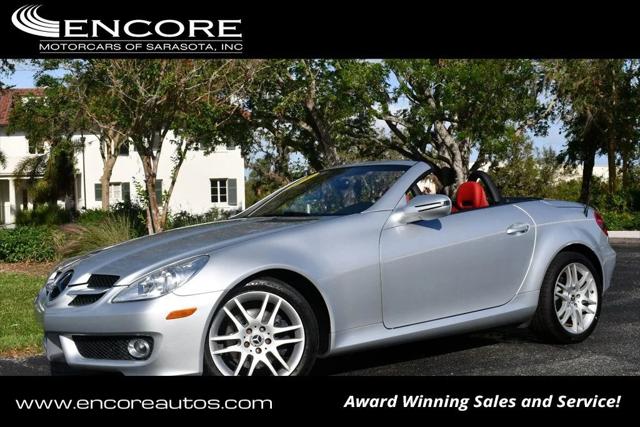 2009 Mercedes-Benz SLK SLK 300 SLK300 2 Door Roadster W/P1 and Multimedia Packages for sale in Sarasota, FL