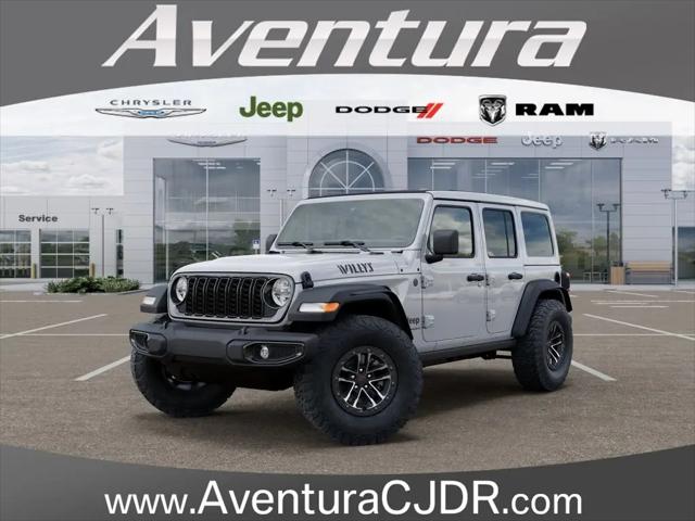 2025 Jeep Wrangler 4-Door Willys 4x4 for sale in North Miami Beach, FL