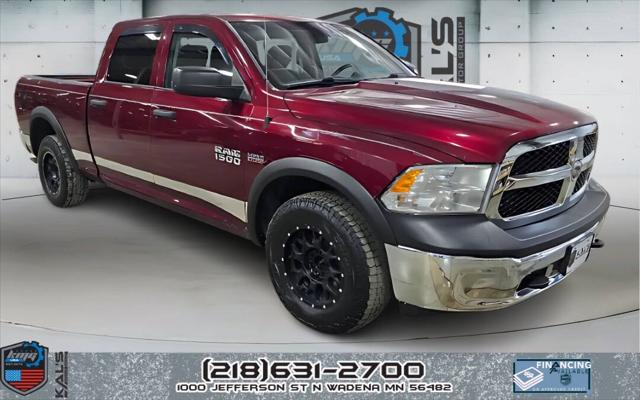 2017 Ram 1500 Tradesman Crew Cab 4x4 6'4" Box for sale in North Wadena, MN