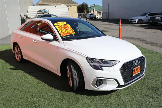 2022 Audi A3 Premium 40 TFSI Front-Wheel Drive S tronic