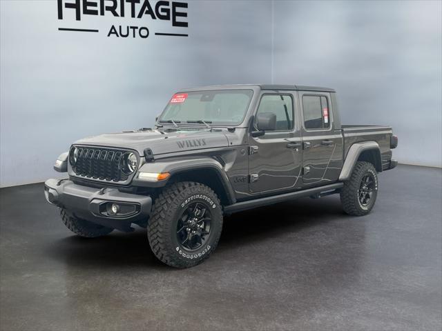 2025 Jeep Gladiator GLADIATOR WILLYS 4X4 2025 Jeep Gladiator GLADIATOR WILLYS 4X4