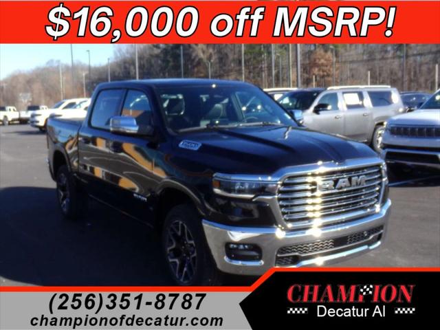 2025 RAM Ram 1500 RAM 1500 LARAMIE CREW CAB 4X4 57 BOX