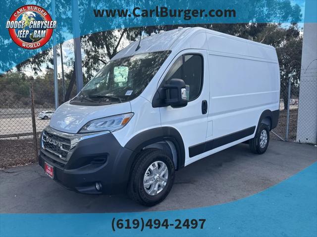 2025 RAM Ram ProMaster RAM PROMASTER 1500 SLT CARGO VAN HIGH ROOF 136 WB