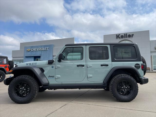 2024 Jeep Wrangler 4xe WRANGLER 4-DOOR WILLYS 4xe