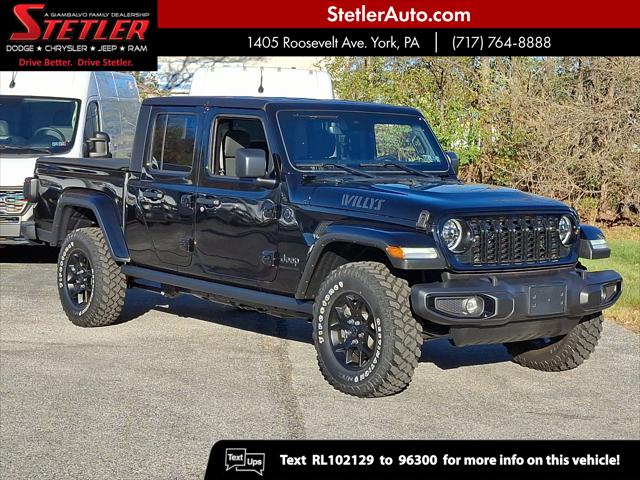 2024 Jeep Gladiator GLADIATOR WILLYS 4X4