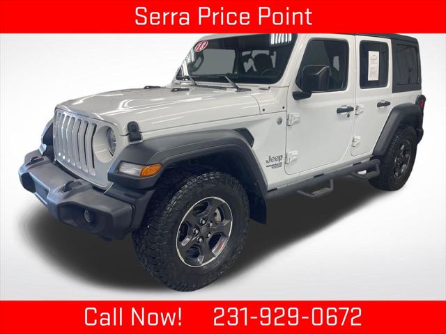 2018 Jeep Wrangler Unlimited Sport 4x4 for sale in TRAVERSE CITY, MI