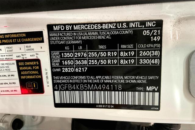 2021 Mercedes-Benz GLE GLE 350 4MATIC
