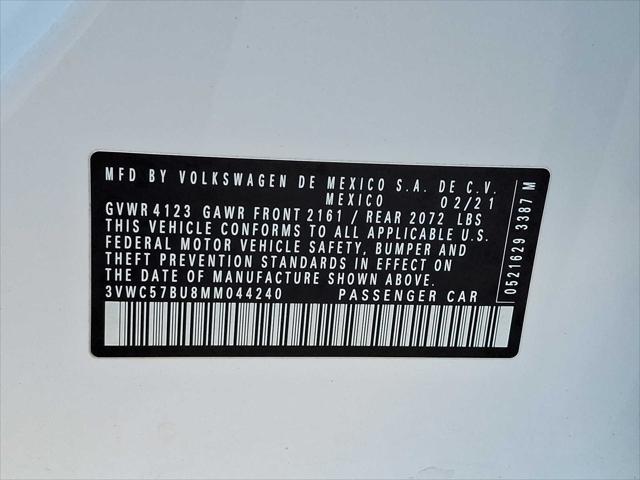 2021 Volkswagen Jetta 1.4T SE