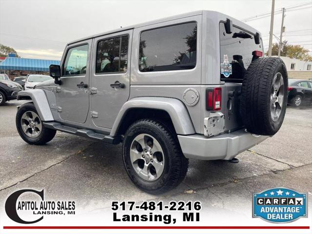 2017 Jeep Wrangler Unlimited Sahara 4x4